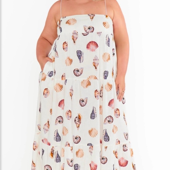 Shell Print Maxi Dress - Picture 2 of 3